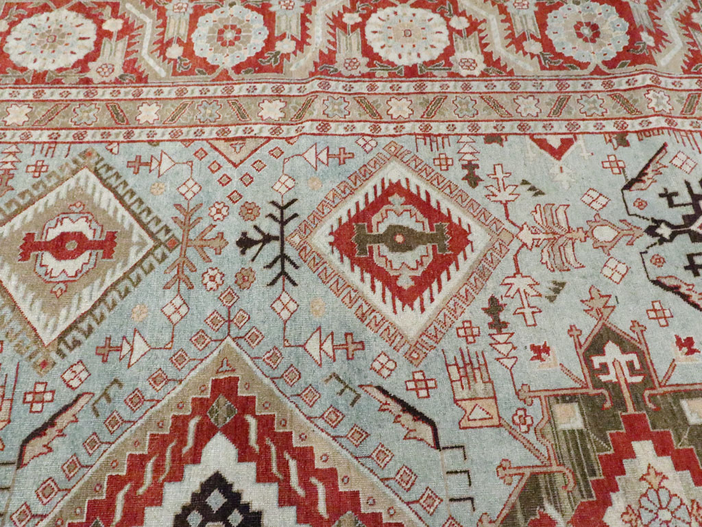 Antique Persian Tabriz Carpet, No.21584 - Gss