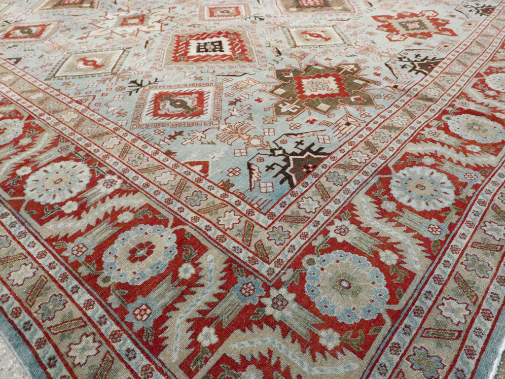 Antique Persian Tabriz Carpet, No.21584 - Gss