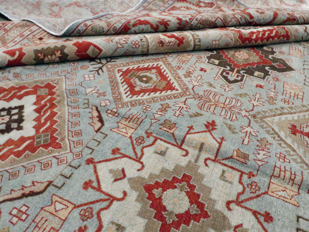 Antique Persian Tabriz Carpet, No.21584 - Gss