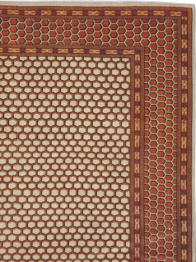 Vintage Turkish Anatolian Accent Carpet, No.21587 - Gss