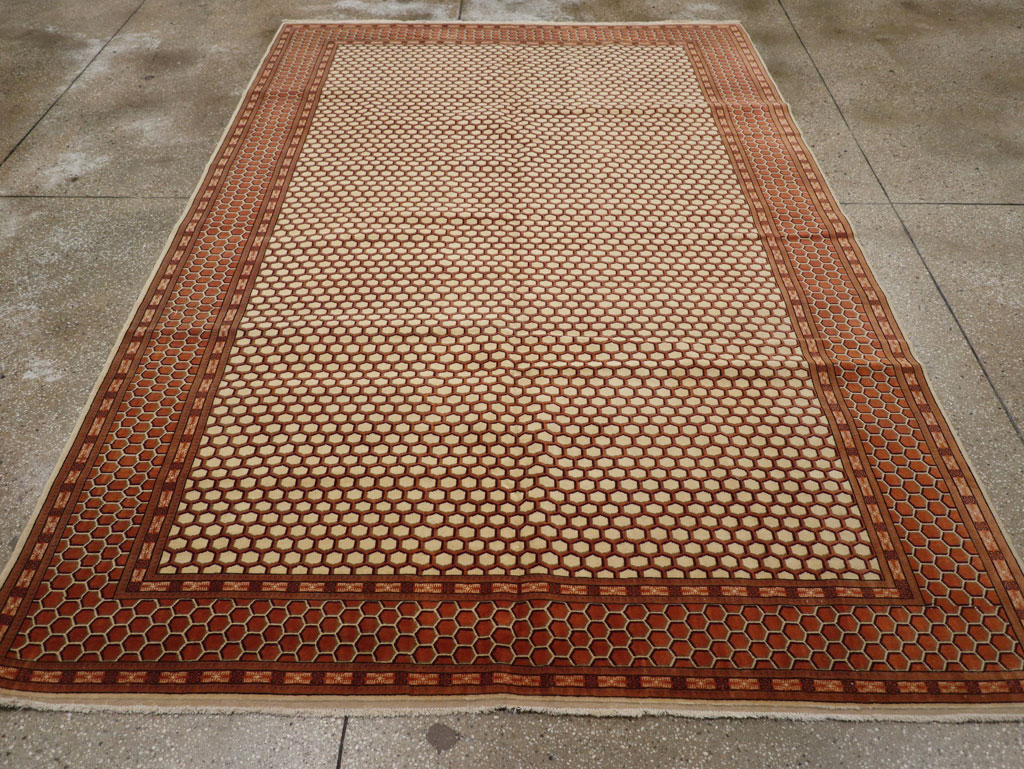 Vintage Turkish Anatolian Accent Carpet, No.21587 - Gss