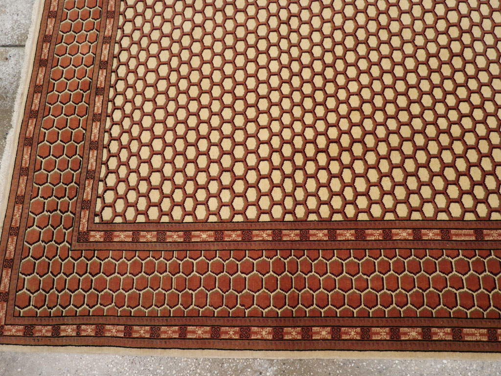 Vintage Turkish Anatolian Accent Carpet, No.21587 - Gss