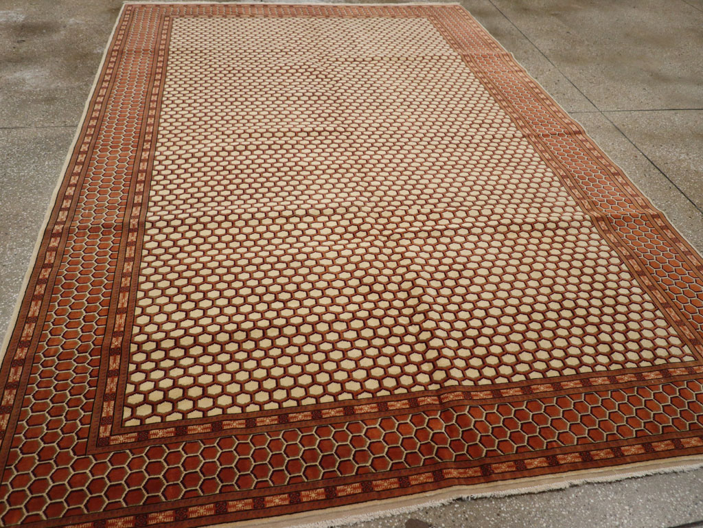 Vintage Turkish Anatolian Accent Carpet, No.21587 - Gss