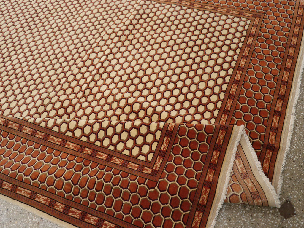 Vintage Turkish Anatolian Accent Carpet, No.21587 - Gss