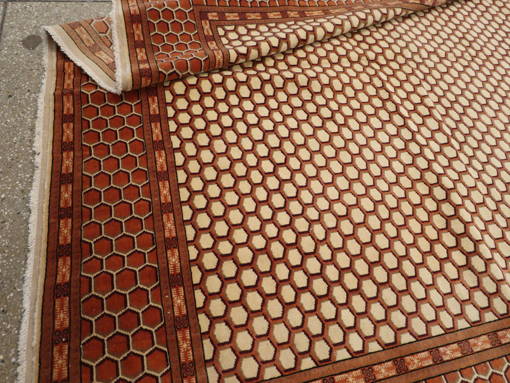 Vintage Turkish Anatolian Accent Carpet, No.21587 - Gss