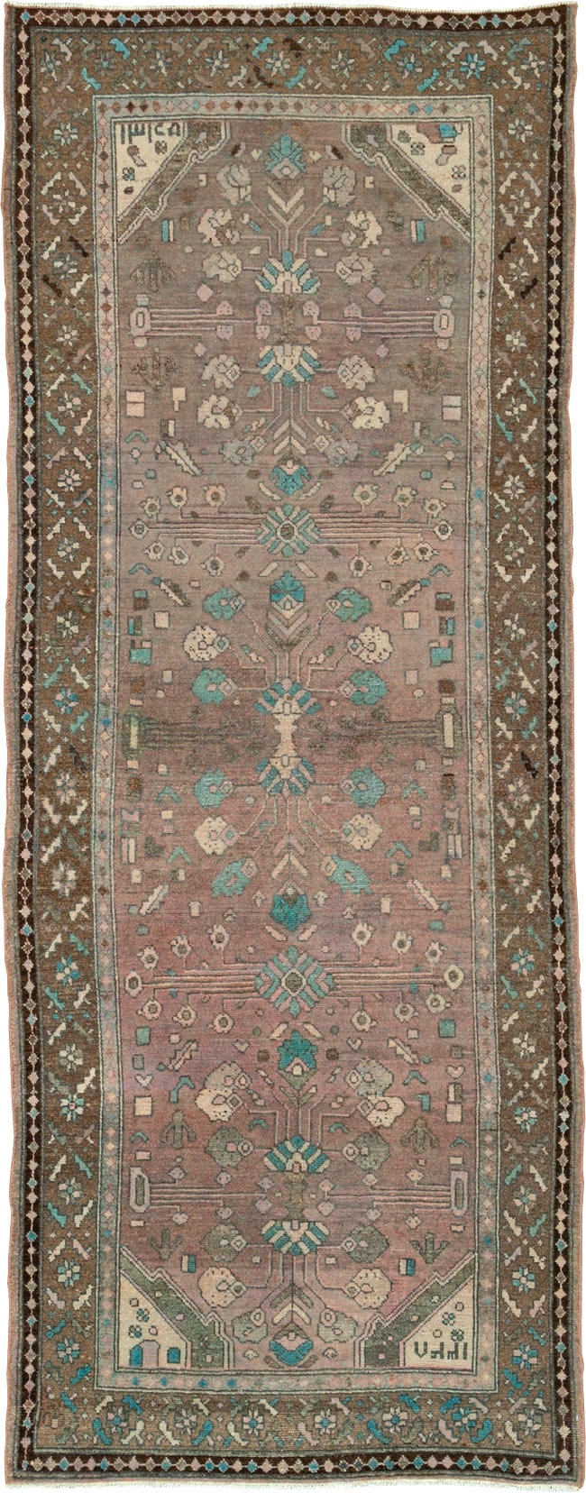 Vintage Persian Malayer Rug, No.21589 - Gss