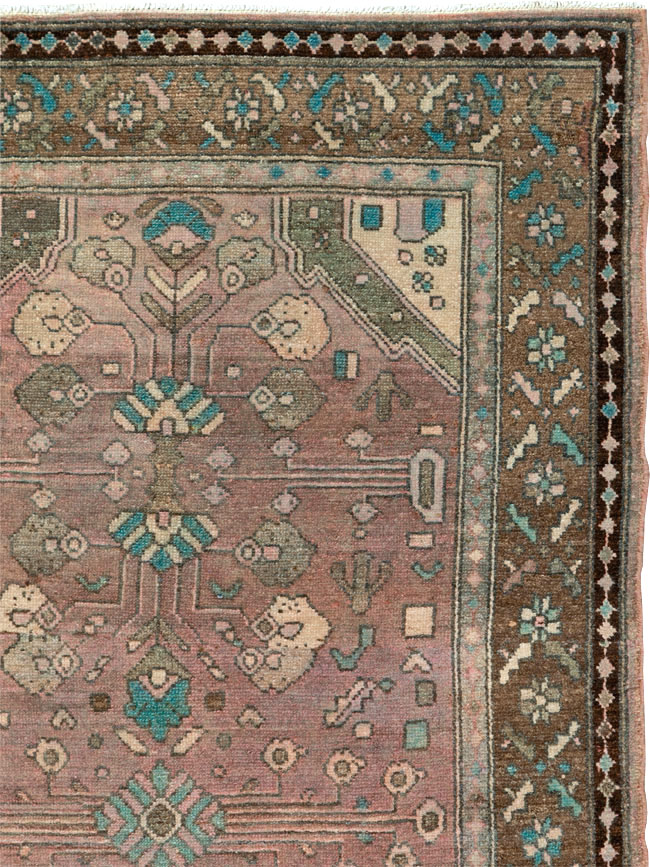 Vintage Persian Malayer Rug, No.21589 - Gss