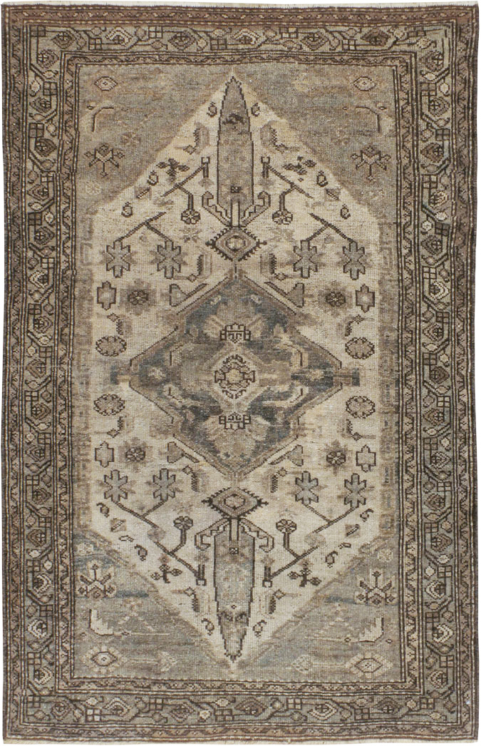 Vintage Persian Malayer Rug, No.21590 - Gss