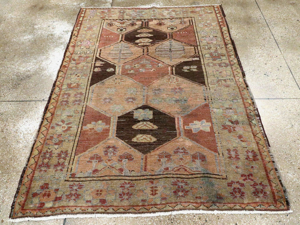 Antique Persian Kurdish Rug, No.21591 - Gss