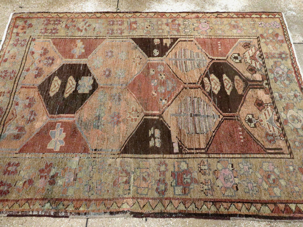 Antique Persian Kurdish Rug, No.21591 - Gss