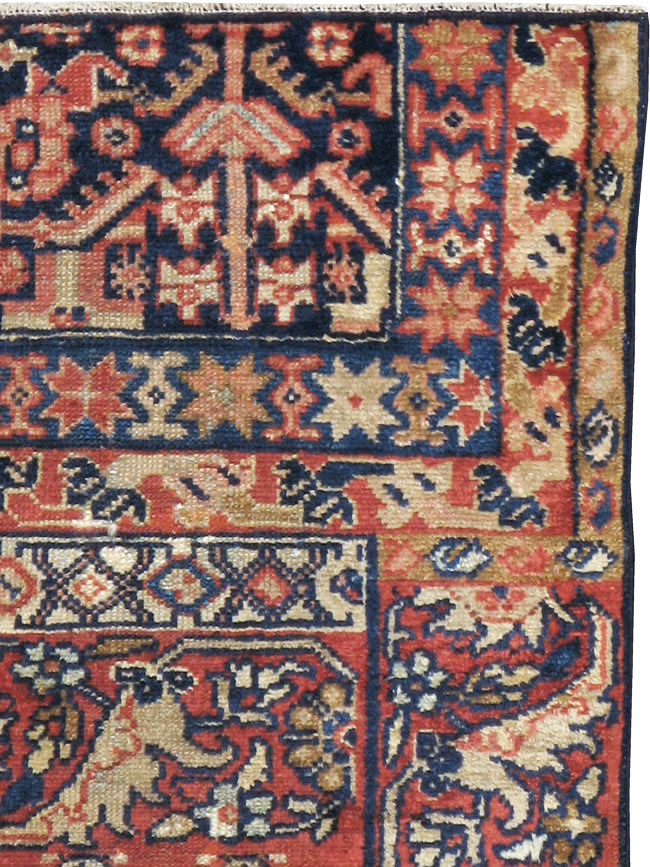 Antique Persian Malayer Sampler Rug, No.21596 - Gss