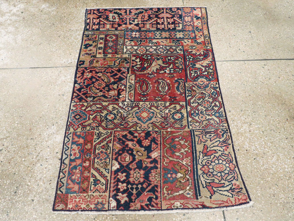 Antique Persian Malayer Sampler Rug, No.21596 - Gss