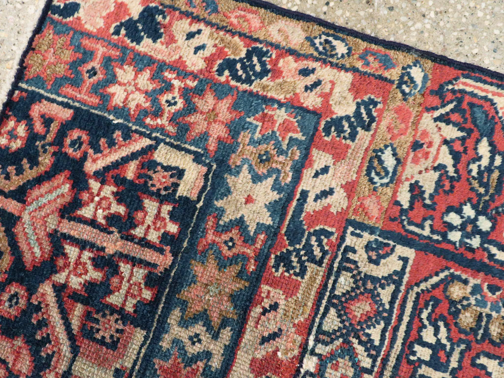 Antique Persian Malayer Sampler Rug, No.21596 - Gss