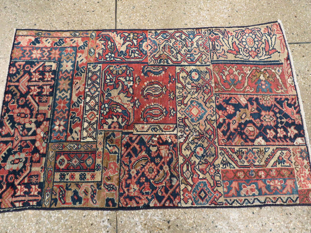 Antique Persian Malayer Sampler Rug, No.21596 - Gss