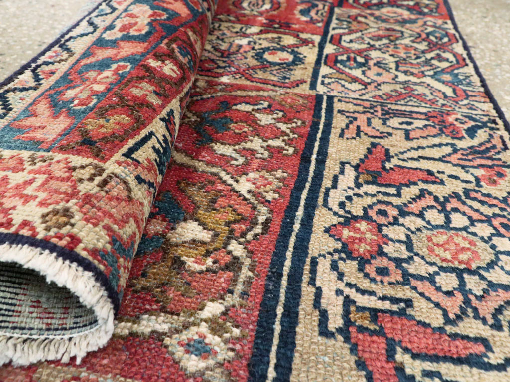 Antique Persian Malayer Sampler Rug, No.21596 - Gss