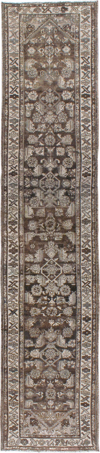 Vintage Persian Malayer Runner, No.21601 - Gss