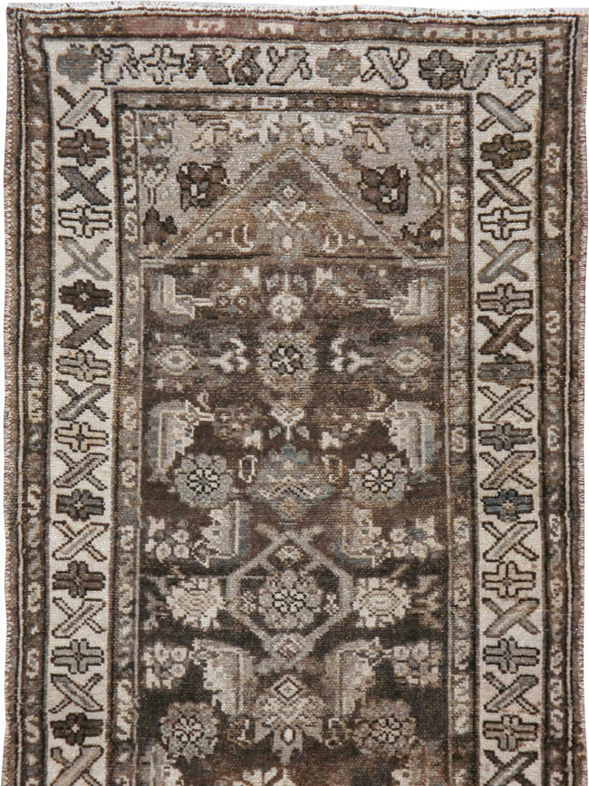 Vintage Persian Malayer Runner, No.21601 - Gss