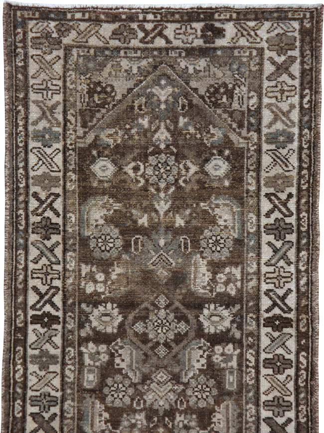 Vintage Persian Malayer Runner, No.21601 - Gss