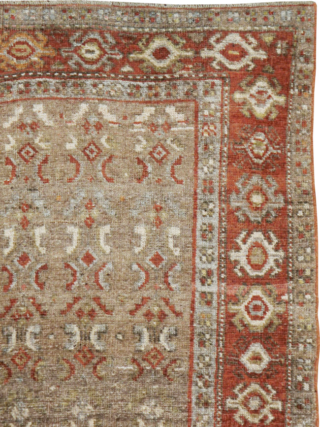 Antique Persian Kurdish Rug, No.21603 - Gss