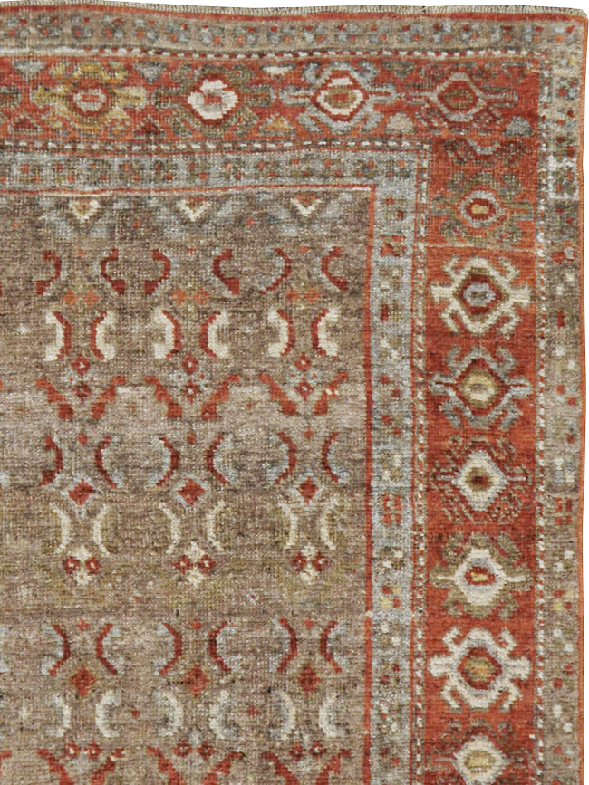 Antique Persian Kurdish Rug, No.21603 - Gss