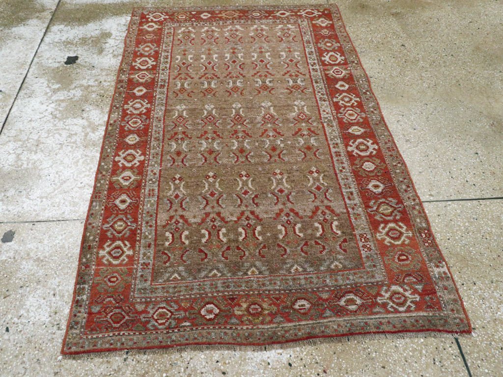 Antique Persian Kurdish Rug, No.21603 - Gss