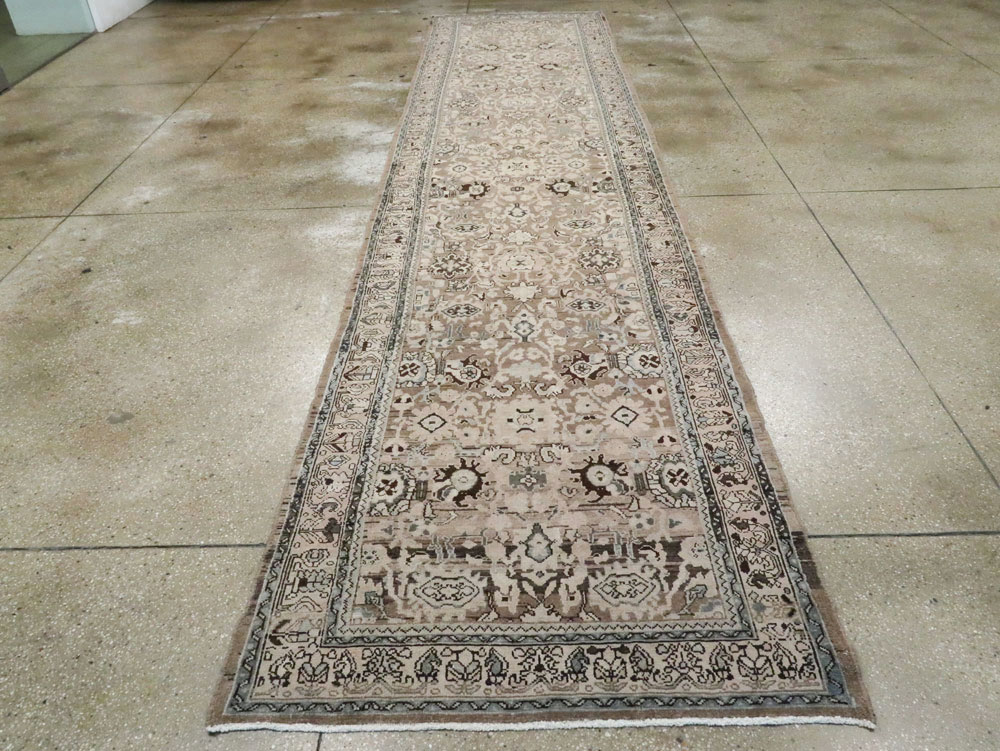 Vintage Persian Malayer Runner, No.21606 - Gss