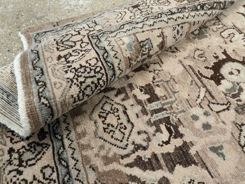 Vintage Persian Malayer Runner, No.21606 - Gss