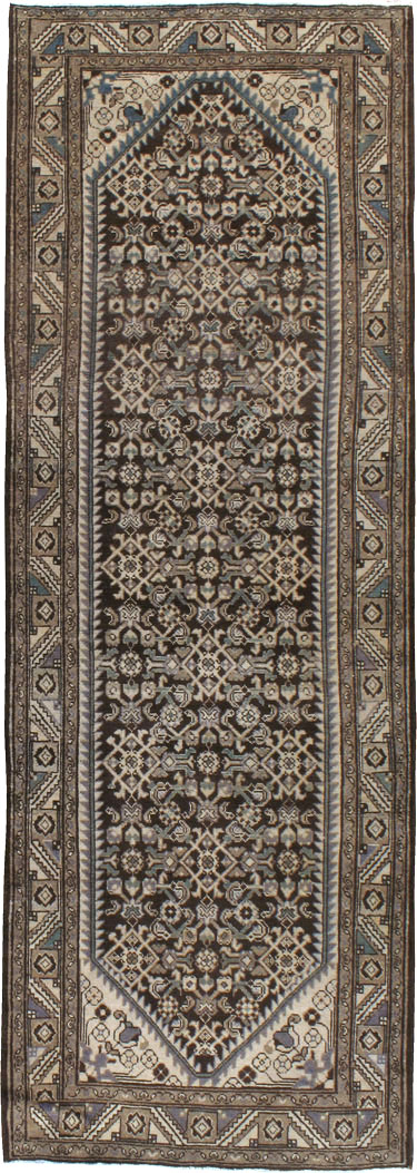 Vintage Persian Malayer Runner, No.21611 - Gss
