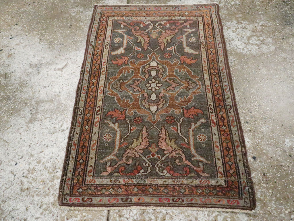 Vintage Persian Malayer Rug (Pair: 1 of 2), No.21614 - Gss