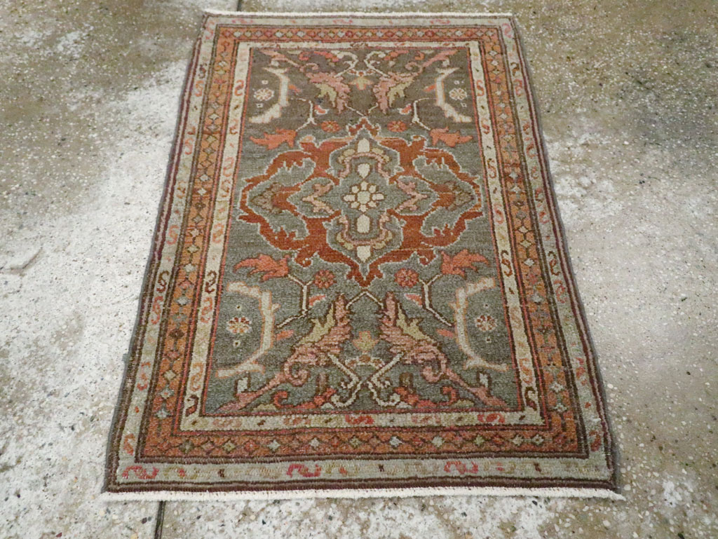Vintage Persian Malayer Rug (Pair: 2 of 2), No.21615 - Gss