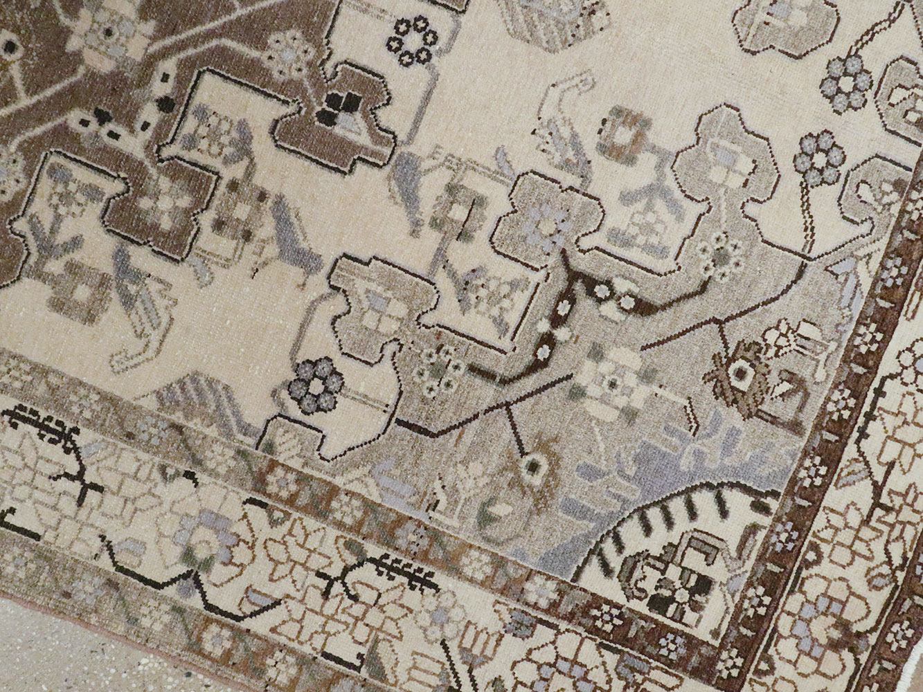 Vintage Persian Malayer Rug, No.21619 - Gss