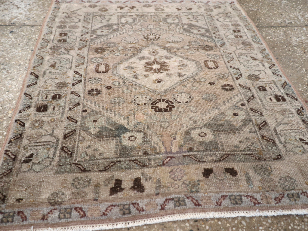 Vintage Persian Malayer Square Rug, No.21626 - Gss