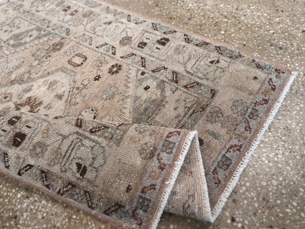 Vintage Persian Malayer Square Rug, No.21626 - Gss