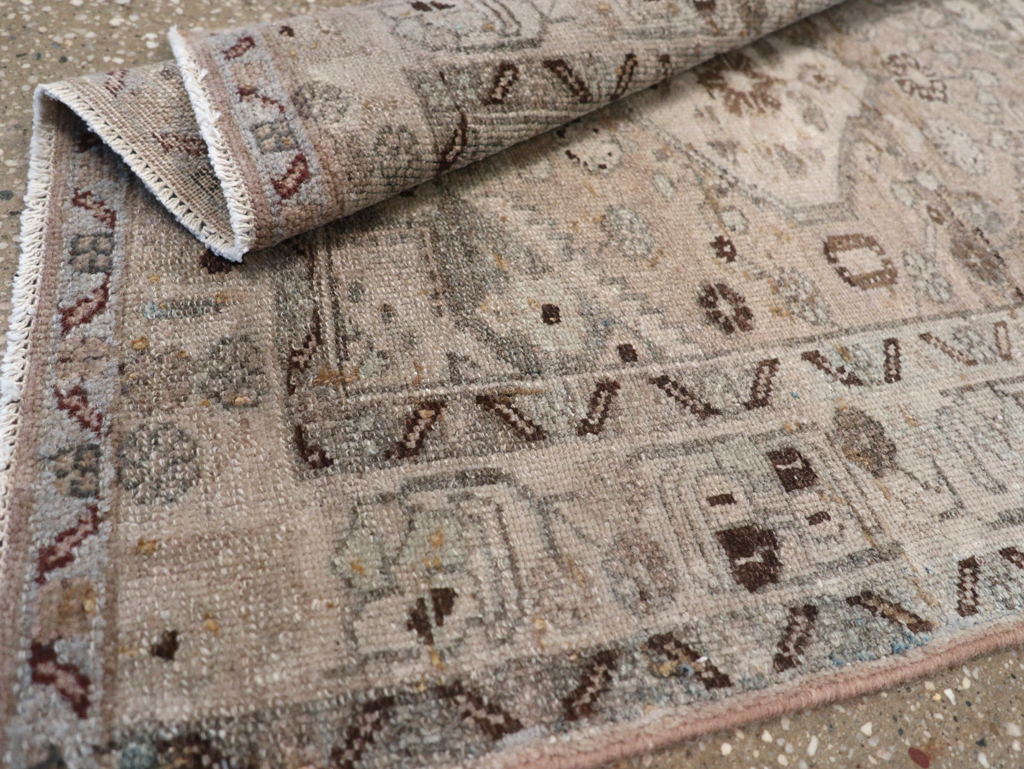 Vintage Persian Malayer Square Rug, No.21626 - Gss