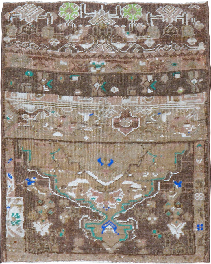 Antique Persian Tabriz Sampler Rug, No.21628 - Gss