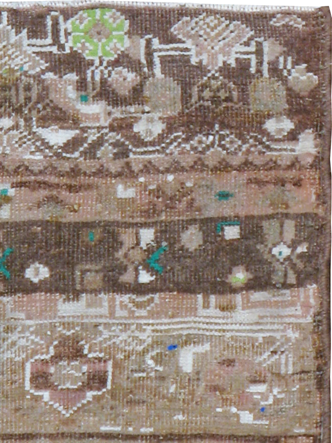 Antique Persian Tabriz Sampler Rug, No.21628 - Gss