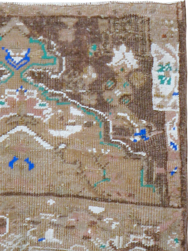 Antique Persian Tabriz Sampler Rug, No.21628 - Gss