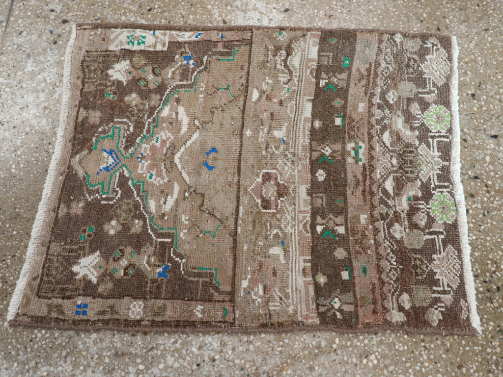 Antique Persian Tabriz Sampler Rug, No.21628 - Gss