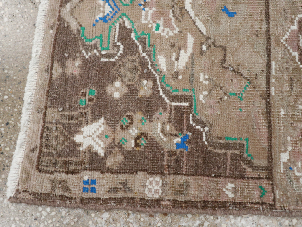 Antique Persian Tabriz Sampler Rug, No.21628 - Gss