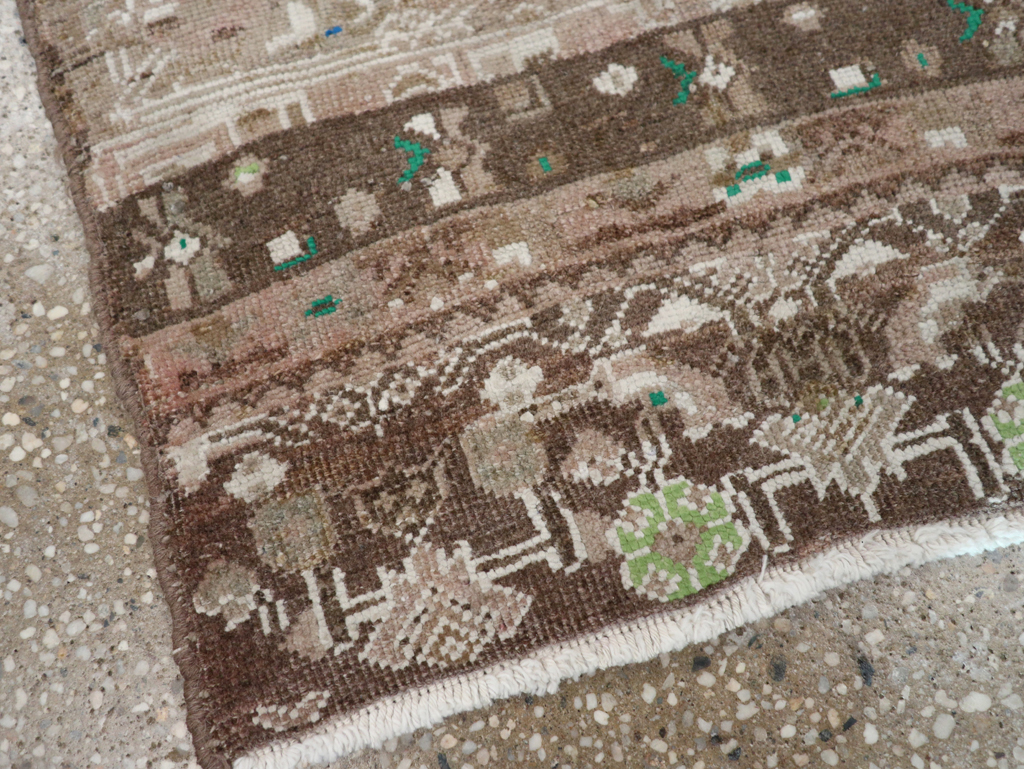 Antique Persian Tabriz Sampler Rug, No.21628 - Gss