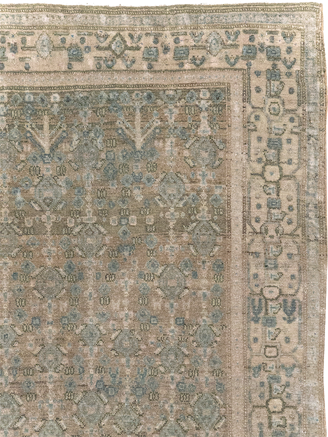 Vintage Senneh Malayer Runner, No.21630 - Gss