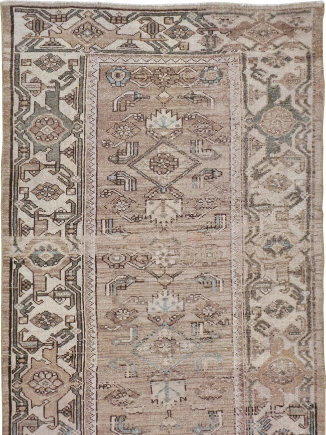 Vintage Persian Malayer Runner, No.21633 - Gss