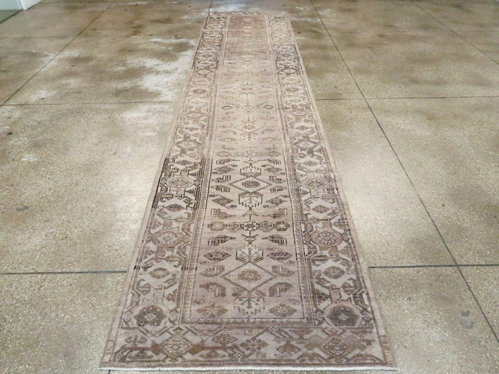 Vintage Persian Malayer Runner, No.21633 - Gss