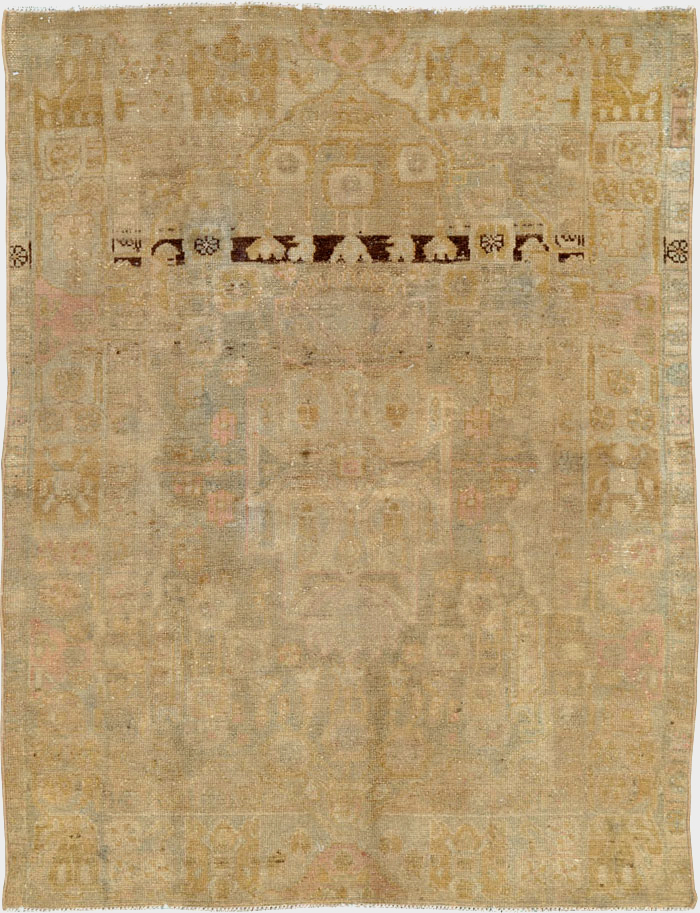 Vintage Persian Malayer Rug, No.21635 - Gss