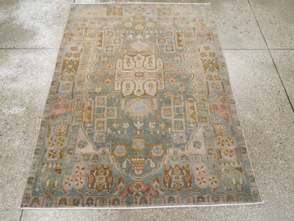Vintage Persian Malayer Rug, No.21636 - Gss
