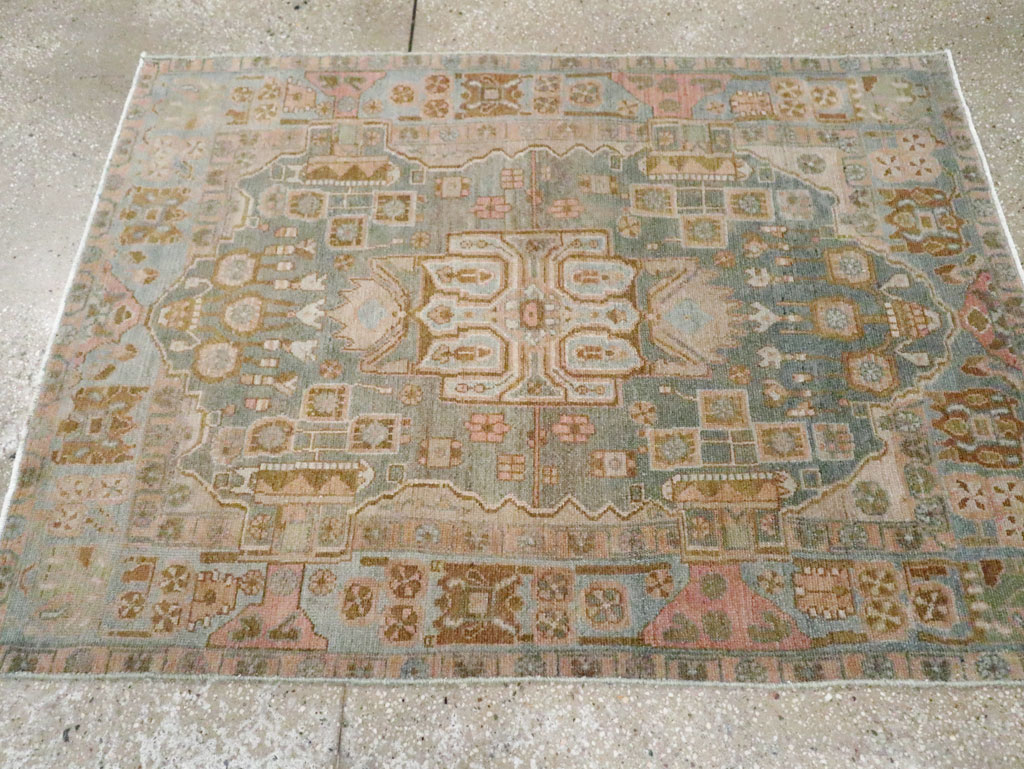 Vintage Persian Malayer Rug, No.21636 - Gss