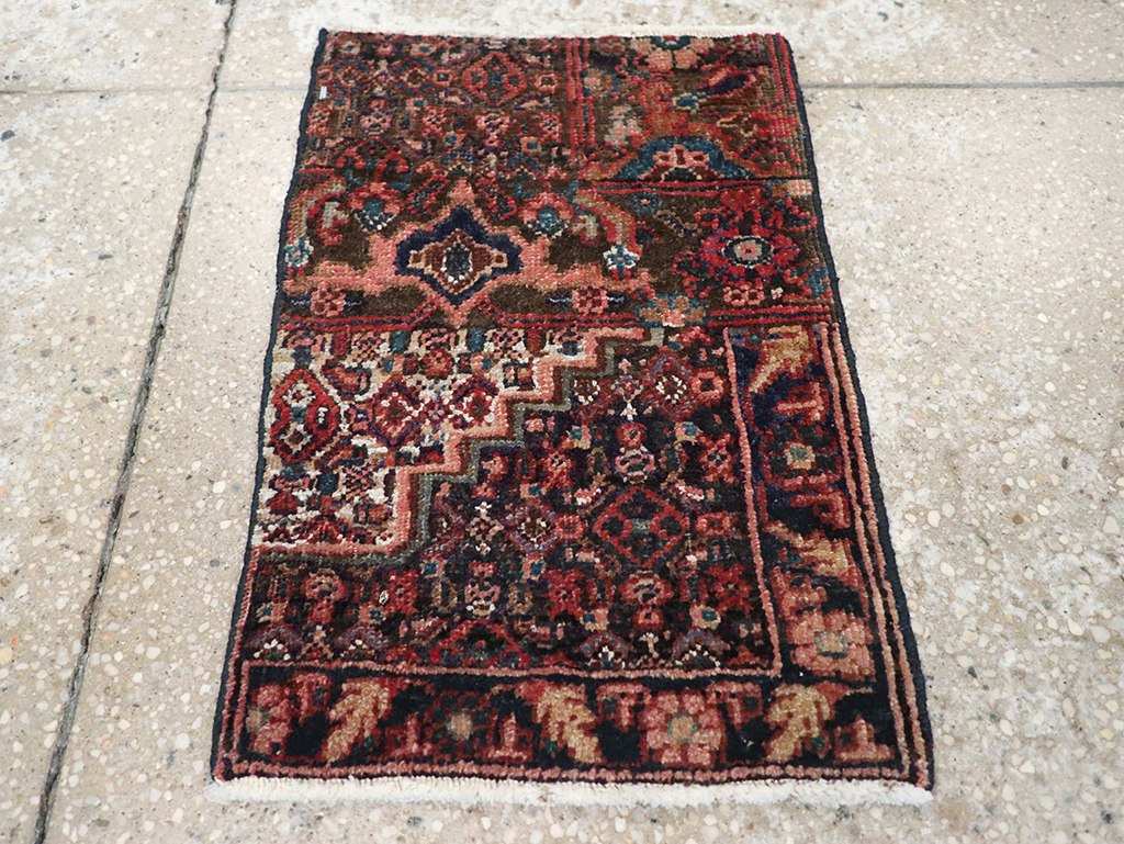 Vintage Persian Kurdish Sampler Rug, No.21644 - Gss
