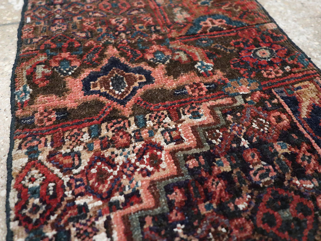 Vintage Persian Kurdish Sampler Rug, No.21644 - Gss