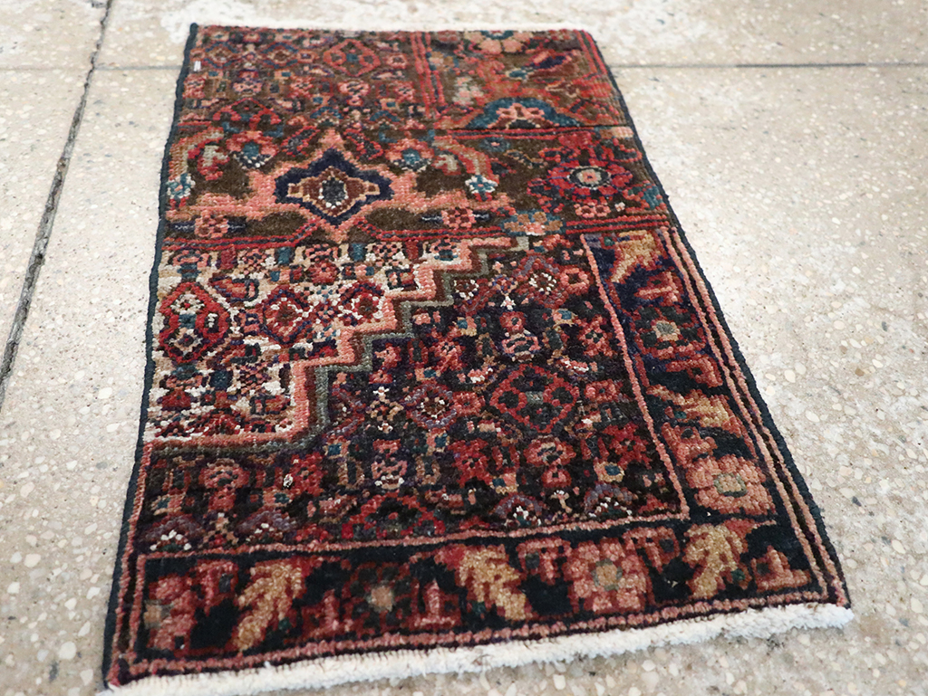 Vintage Persian Kurdish Sampler Rug, No.21644 - Gss