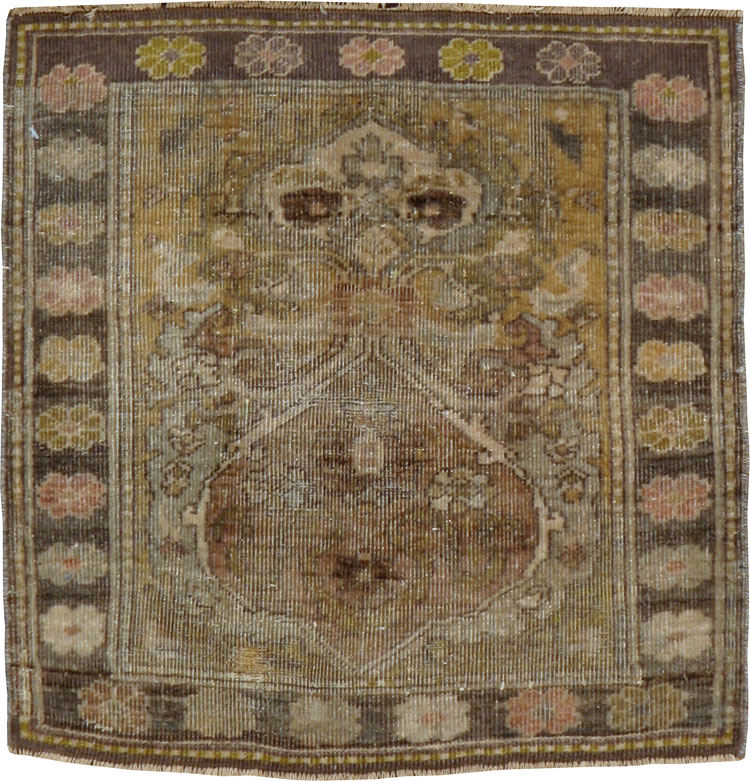 Antique Persian Malayer Square Rug, No.21645 - Gss